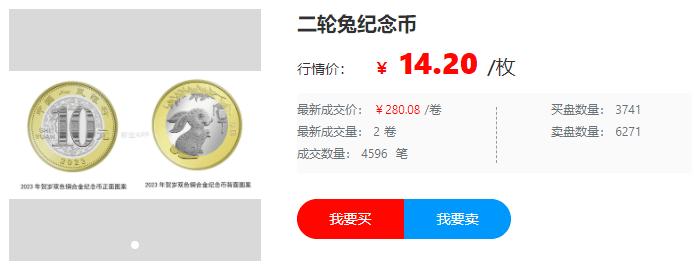 黄山币和峨眉山币今日兑换！价格仅13.8元！币桶红黄搭配！