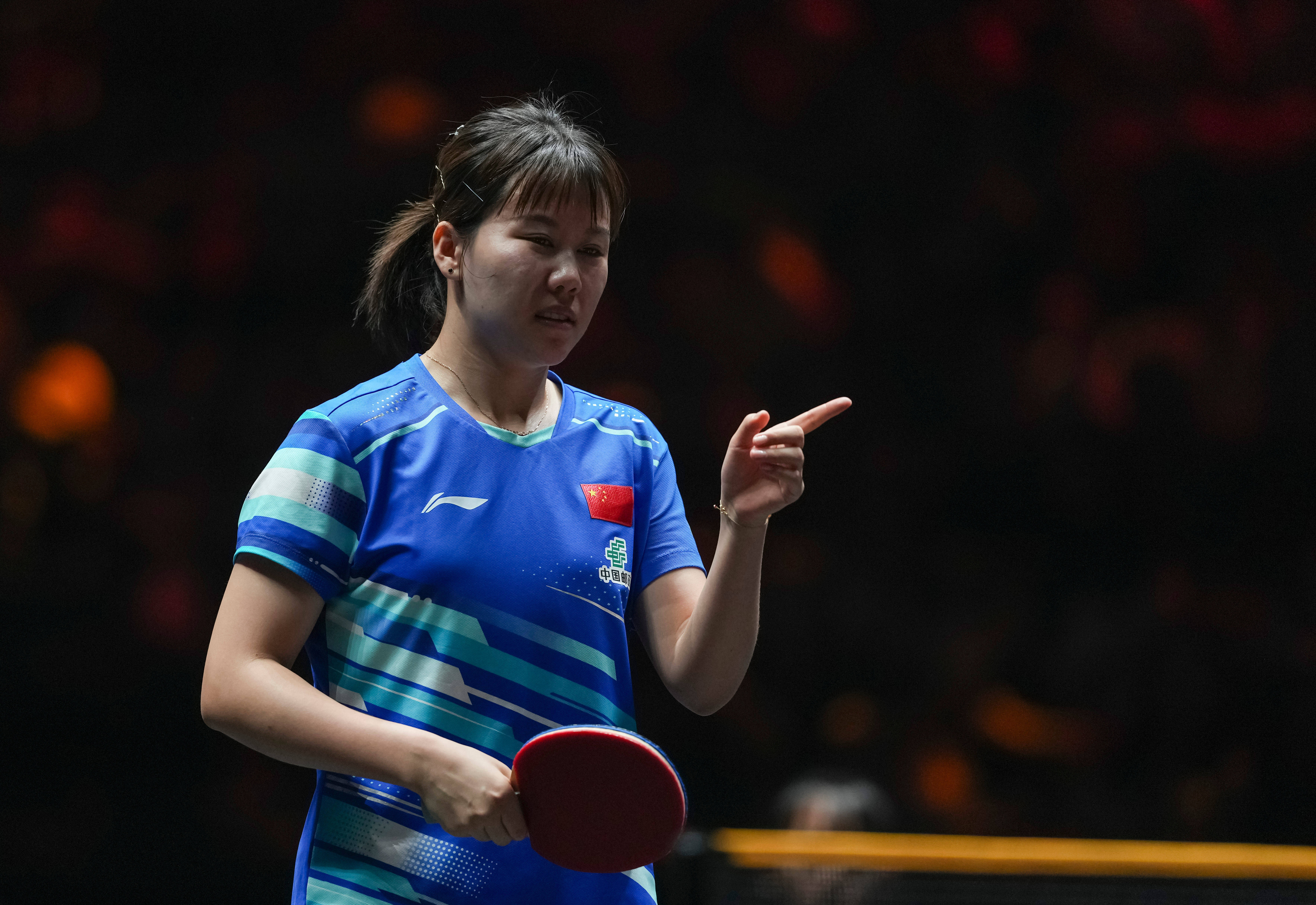 （体育）乒乓球——WTT中国大满贯赛：陈幸同晋级女单八强