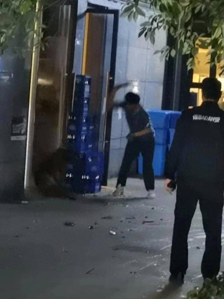 柯基犬主人持酒瓶暴打马犬事件进展:当事人被拘,马犬已脱离危险期