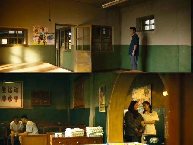 年代剧的墙,为什么都是上白下绿?