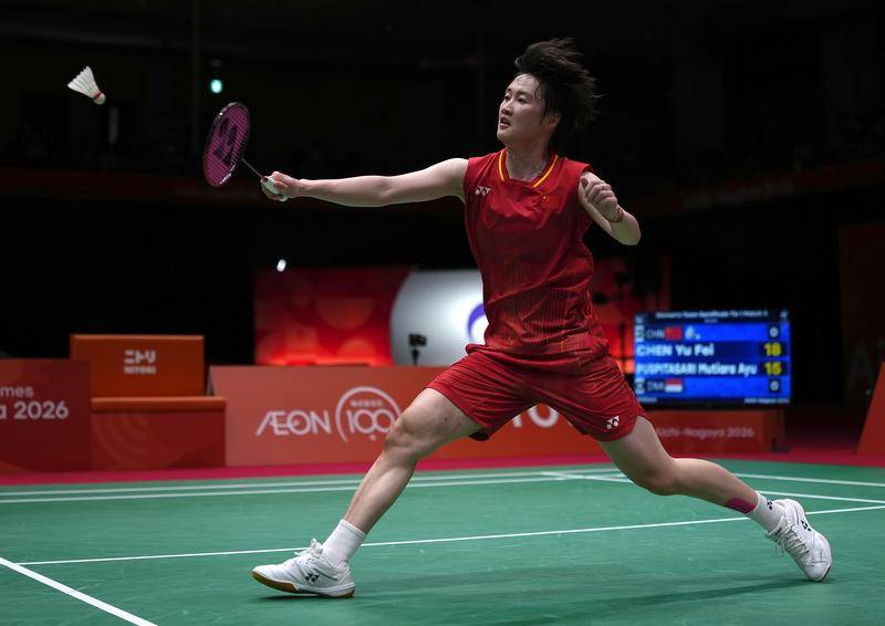 亚运-王祉怡陈雨菲拿分国羽女团3-0印尼 将与日本争冠